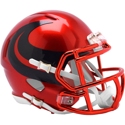HOUSTON TEXANS Riddell 2024 On-Field Alternate #1 Speed Mini  Football Helmet