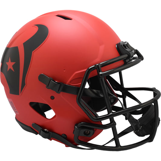 Houston Texans RAVE Full Size Authentic Football Helmet