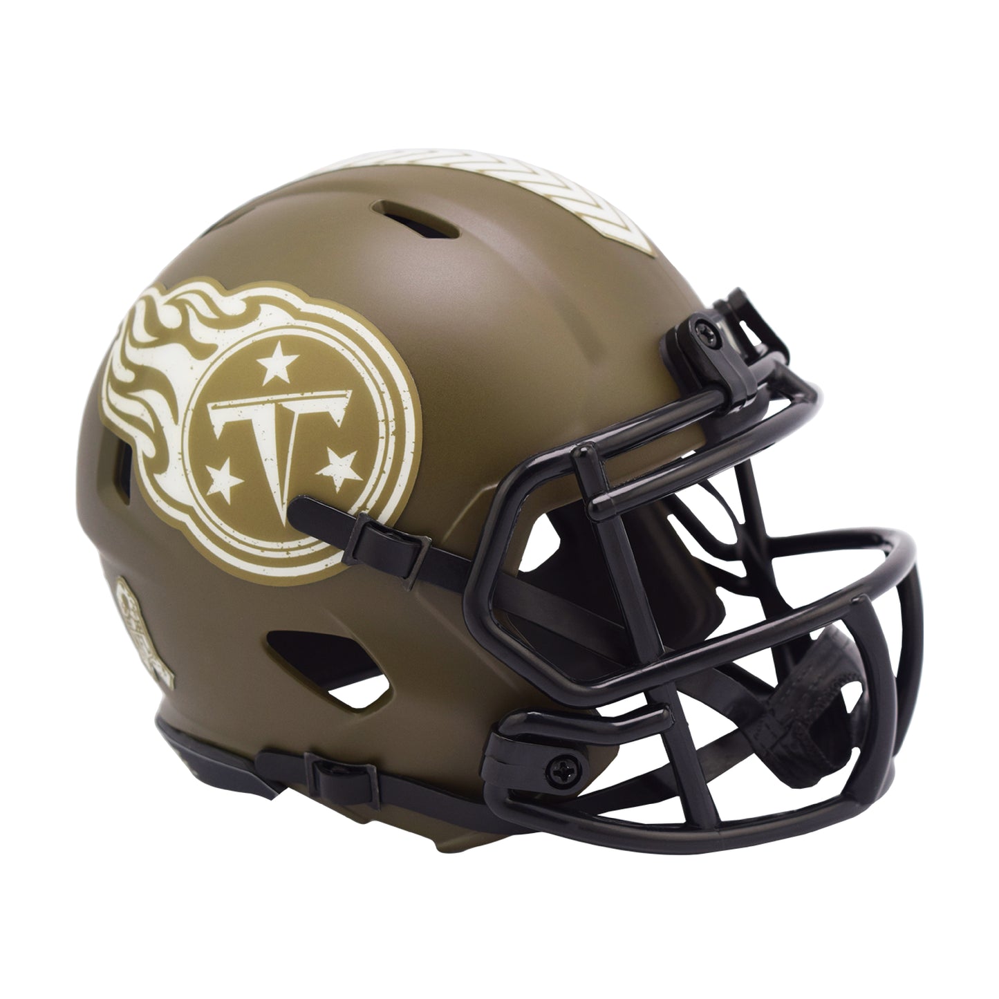 Tennessee Titans 2022 Salute to Service Riddell Speed Mini Football Helmet