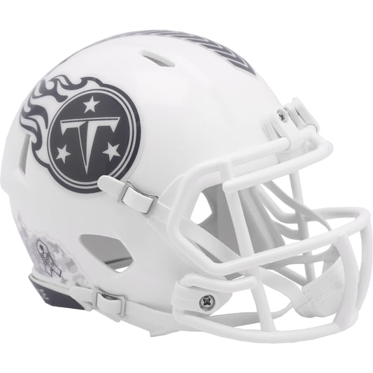 Tennessee Titans 2024 Salute to Service Riddell Speed Authentic Football Helmet NFL