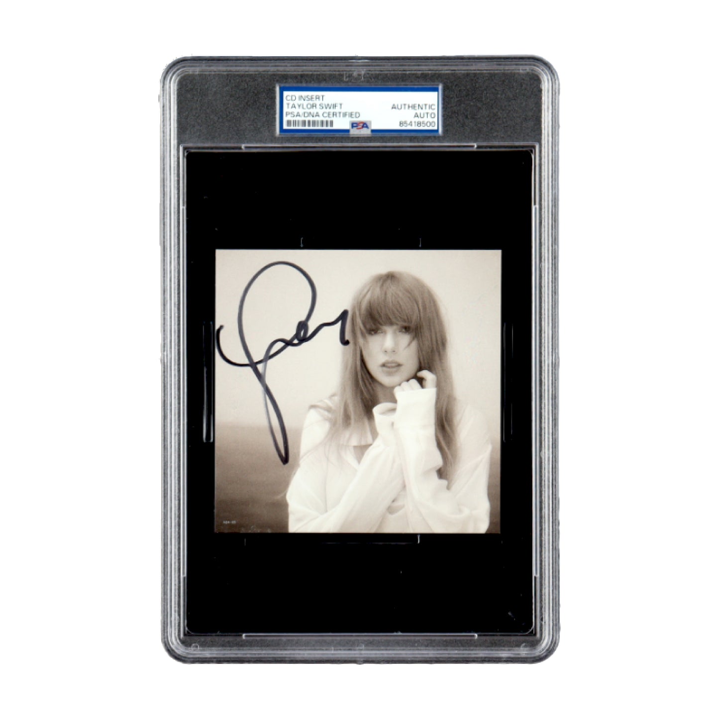 Taylor Swift Signed "The Tortured Poets Department" CD Cover PSA/DNA Certified Authentic Auto