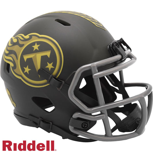 Tennessee Titans Salute To Service 2025 Riddell Mini Helmet NFL
