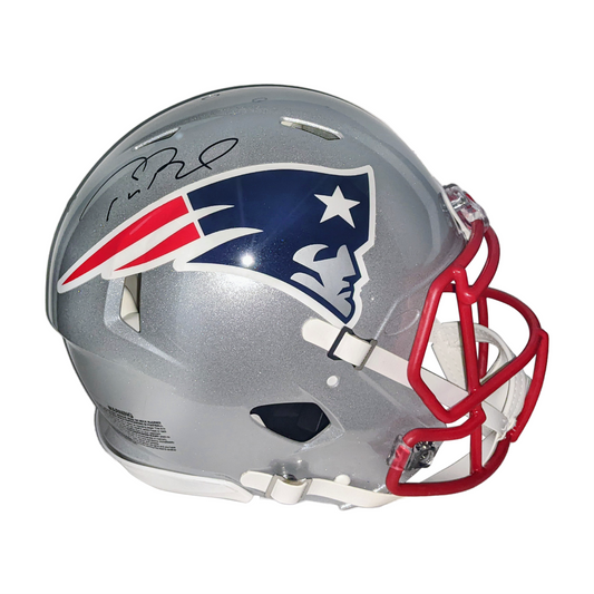 Tom Brady Autographed New England Patriots Salute to Service Speed
