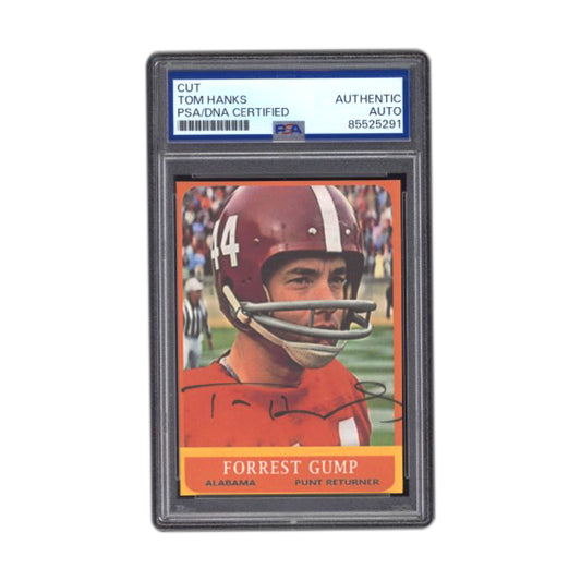 Tom Hanks PSA/DNA Authentic Encapsulated Cut Signature - Forrest Gump