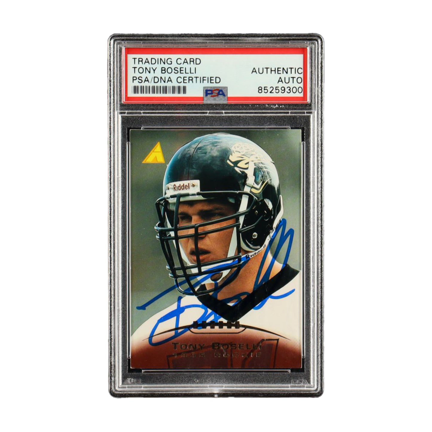 Tony Boselli Signed 1995 Pinnacle #233 PSA/DNA Certified Authentic Auto