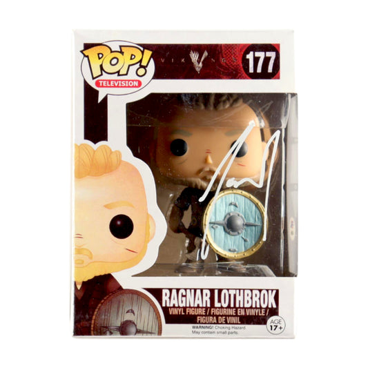 Travis Fimmel Signed "Vikings" #177 Ragnar Lothbrok Funko Pop - PSA