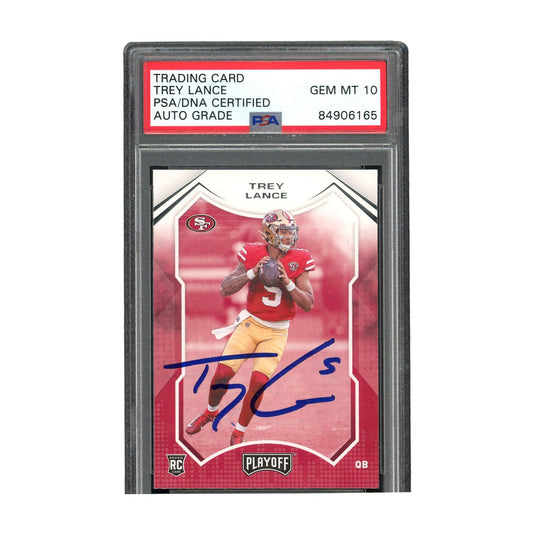Trey Lance Signed PSA/DNA Authentic Panini San Francisco 49ers NFL
