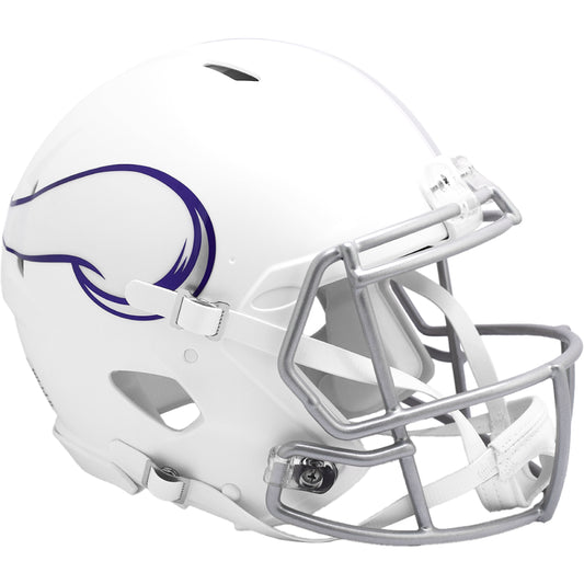 MINNESOTA VIKINGS Riddell 2024 On-Field Alternate Speed Authentic F/S  Football Helmet