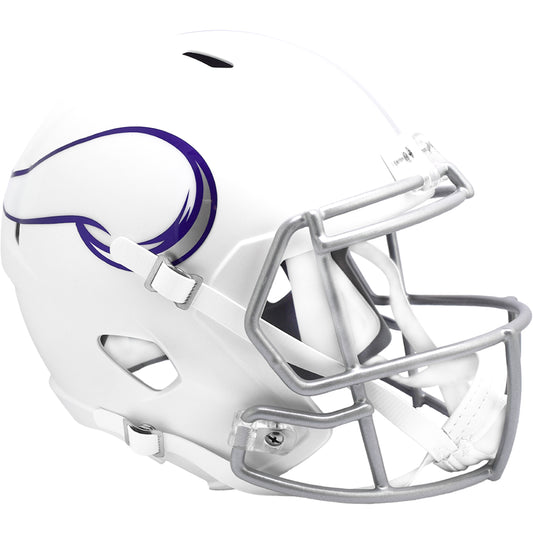 MINNESOTA VIKINGS Riddell 2024 On-Field Alternate Speed Replica F/S  Football Helmet