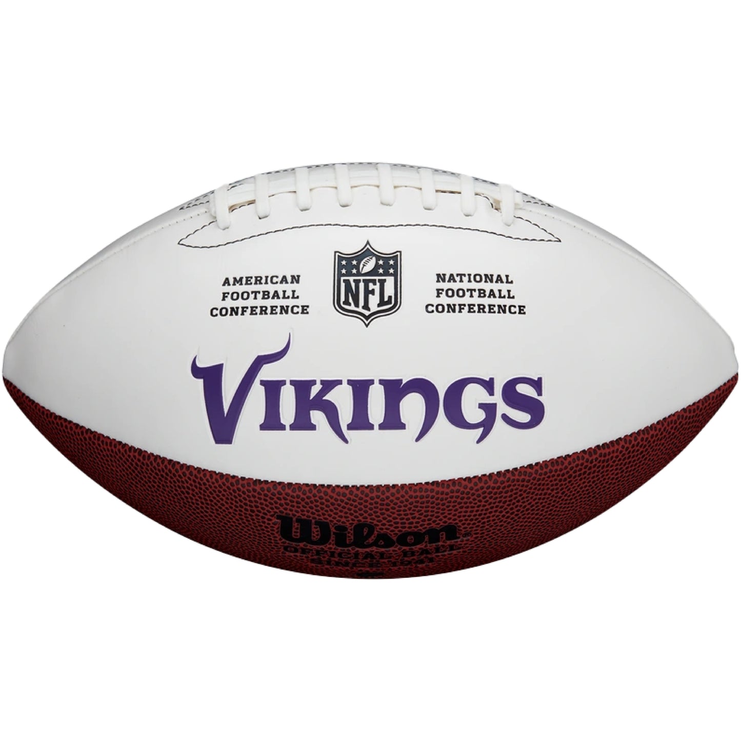 Minnesota Vikings Embroidered Logo Autograph Edition Football