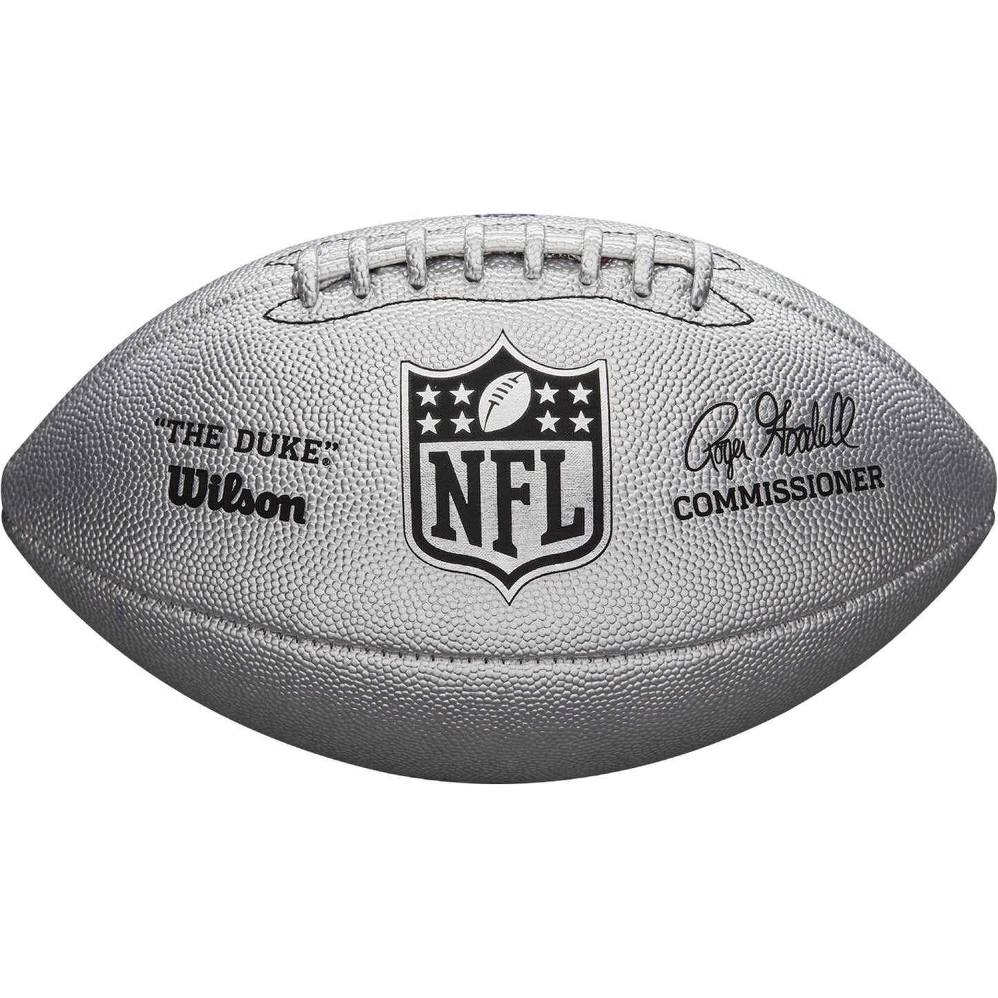 Wilson NFL Official Replica Game Football Composite Leather Metallic 