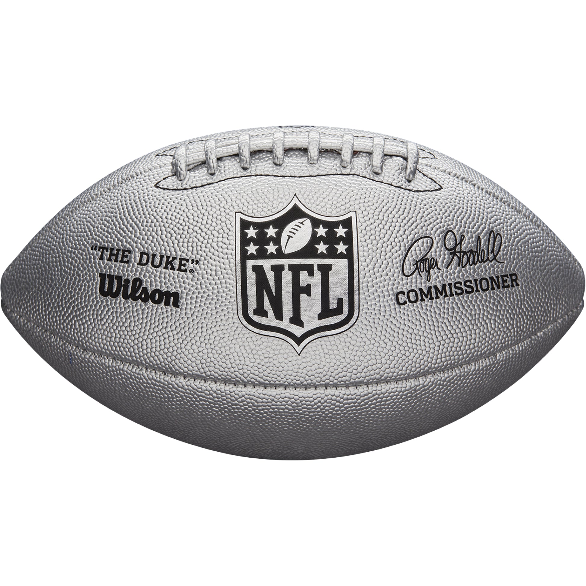 Wilson NFL Official Replica Game Football Composite Leather Metallic 