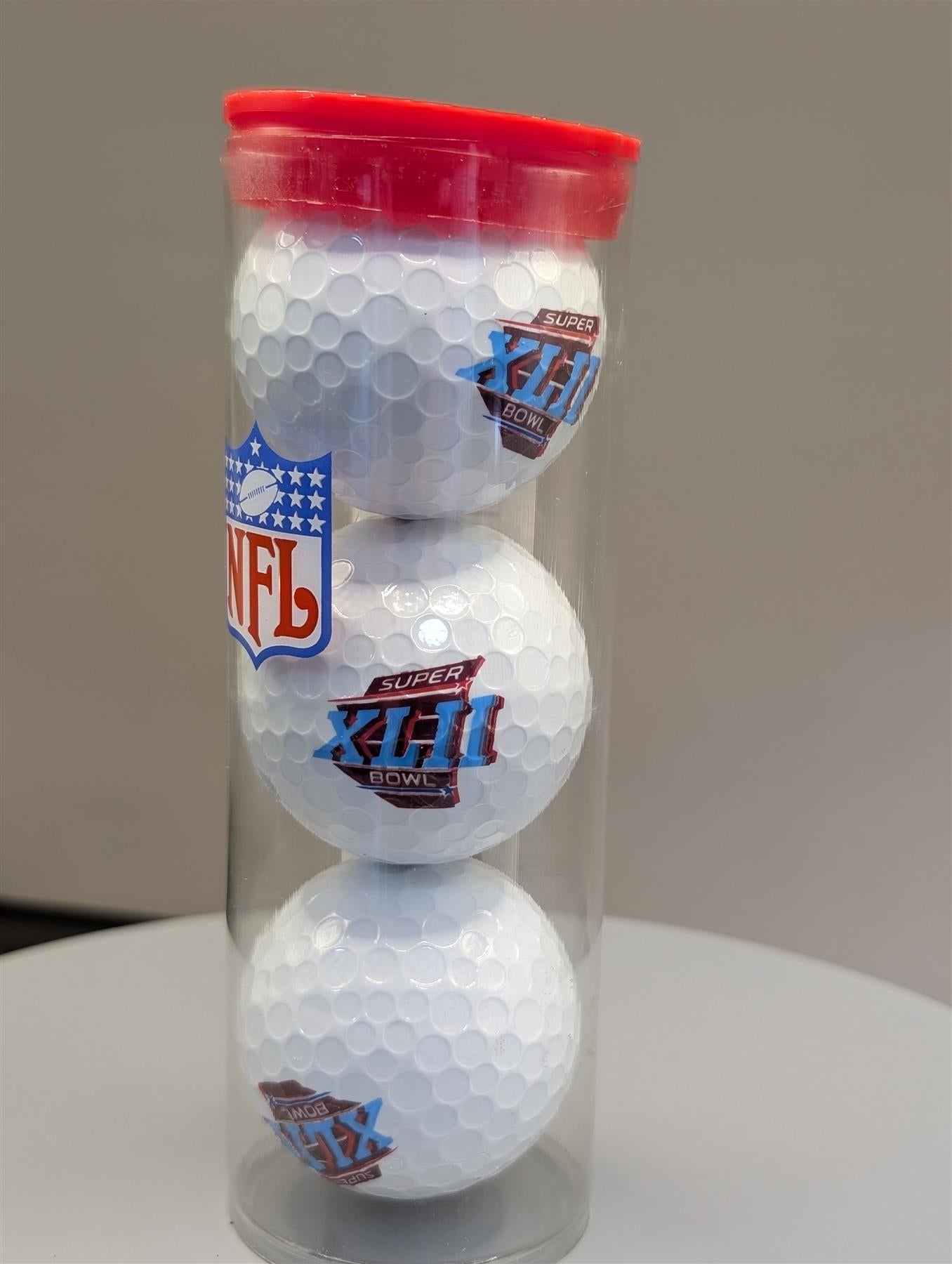 WILSON NFL Super Bowl 42 Golf Balls
