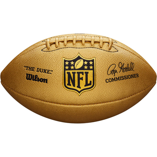 Wilson NFL Composite Leather Gold Official Full Size Football
