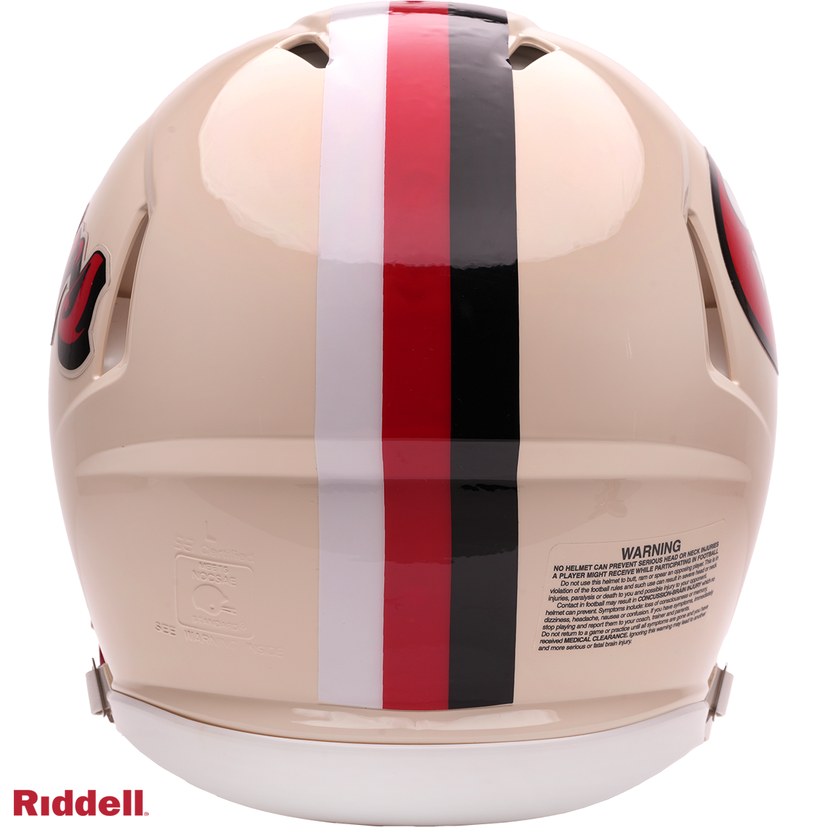 San Francisco 49ers Retro Speed F/S Authentic Football Helmet