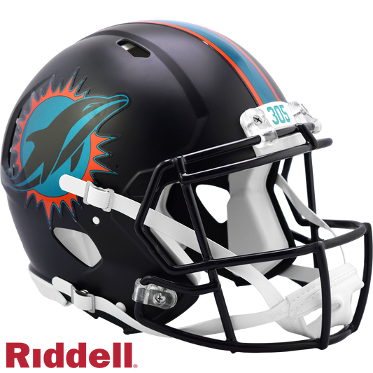 Miami Dolphins Rivalry Speed F/S Authentic Football Helmet