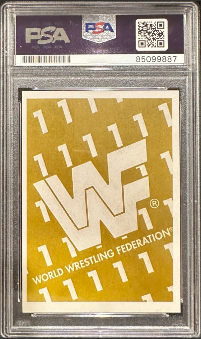 Bill Goldberg Signed 1997 WWF Japanese Trivia Card RC PSA Autograph 10