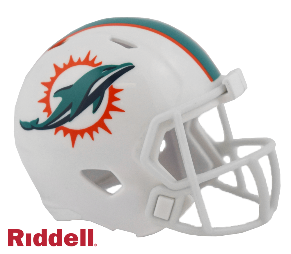 Miami Dolphins Speed Pocket Pro Football Helmet