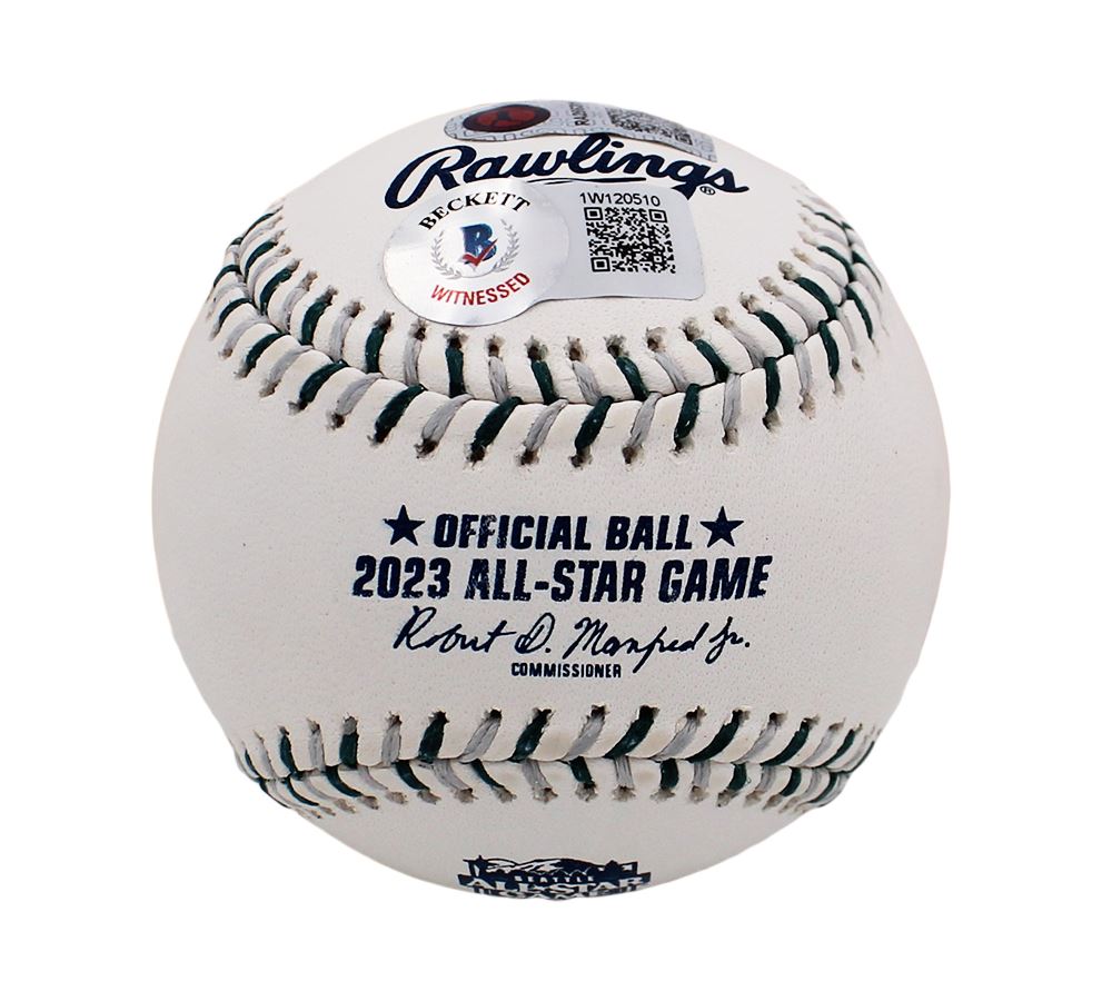 Ronald Acuna signed 2023 All-Star game Baseball - 40/70-BAS