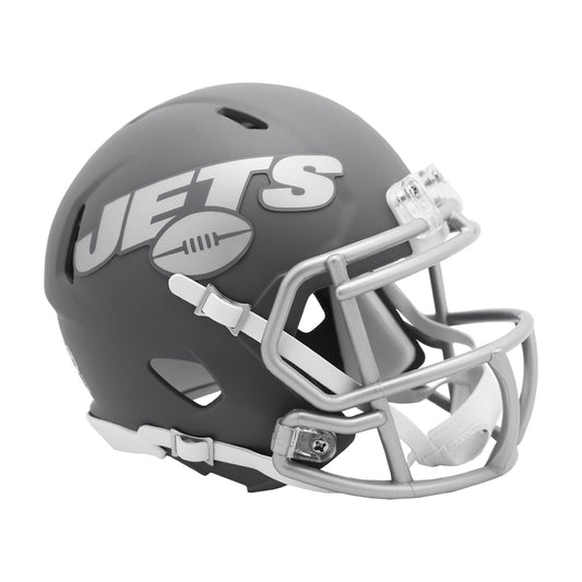 New York Jets SLATE Mini Football Helmet