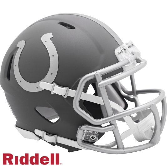 Indianapolis Colts Slate Speed Mini Football Helmet
