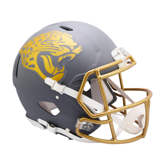 Jacksonville Jaguars SLATE Full Size Authentic Football Helmet