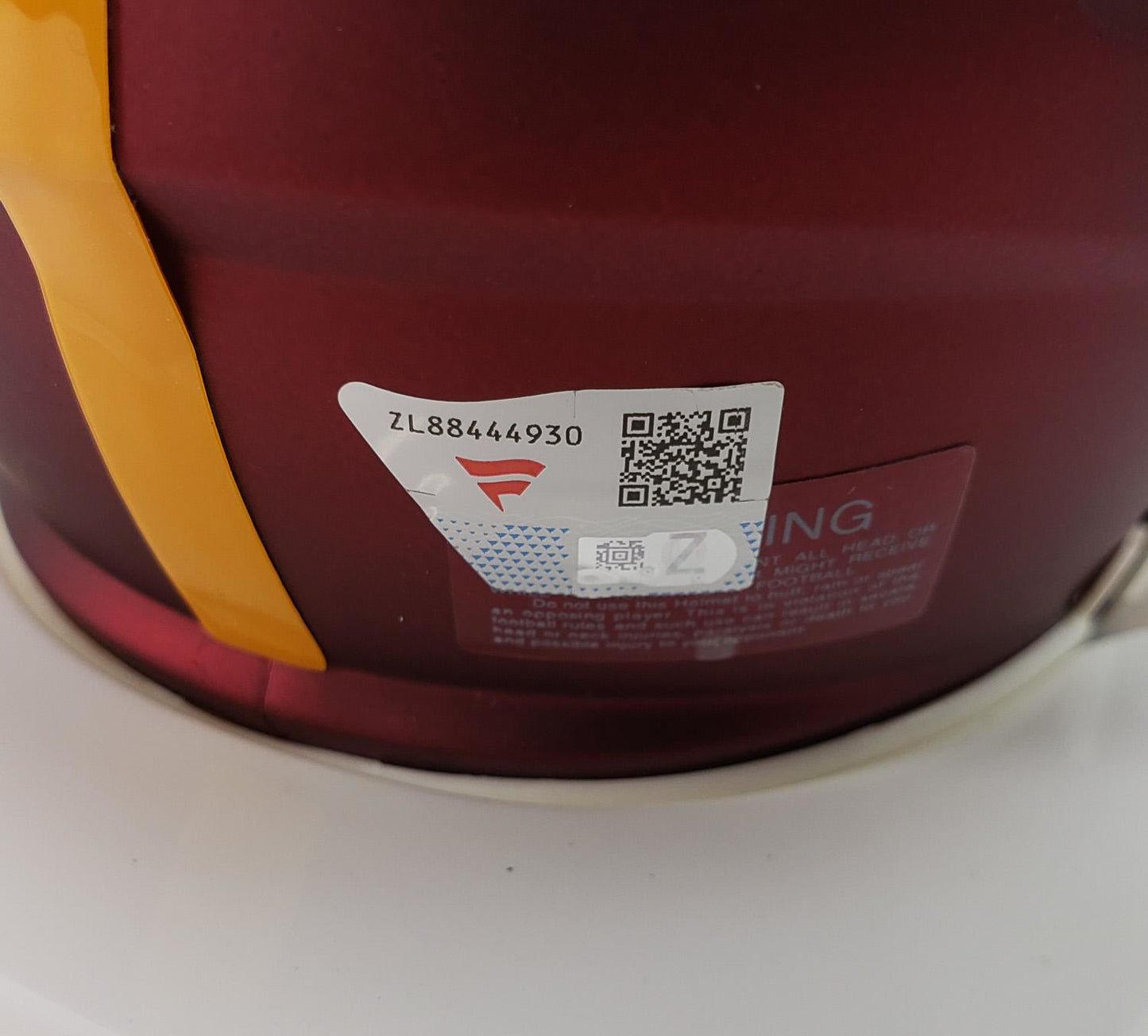 Jayden Daniels Autographed Washington Commanders Speed Mini Helmet (FAN)