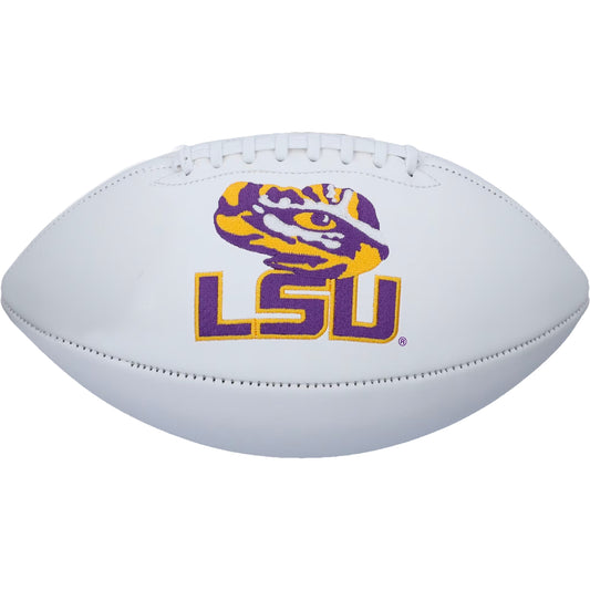 LSU Tigers Embroidered Sports Team Logo Signature Series Football