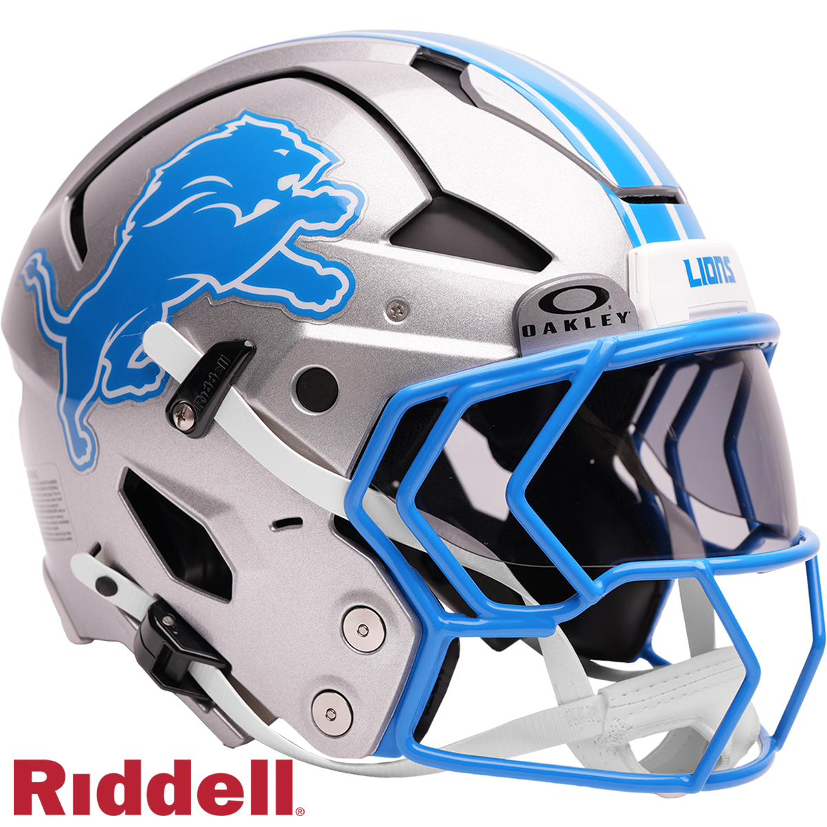 Detroit Lions Primary F/S Axiom Football Helmet