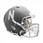 Nebraska Cornhuskers Slate F/S Authentic Football Helmet