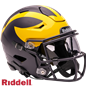 Michigan Wolverines Primary Speed Midi Speedflex Football Helmet