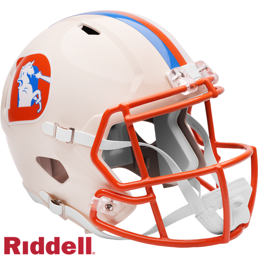 Denver Broncos Retro Speed F/S Replica Football Helmet
