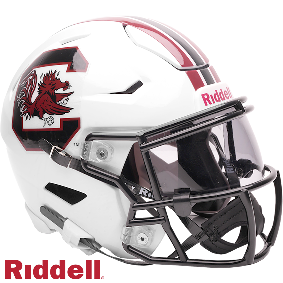 South Carolina Gamecocks Primary Midi SpeedFlex Football Helmet
