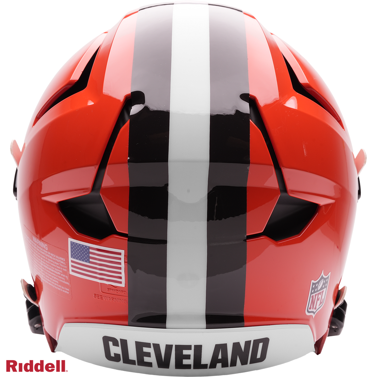 Cleveland Browns Primary Speed F/S Axiom Football Helmet