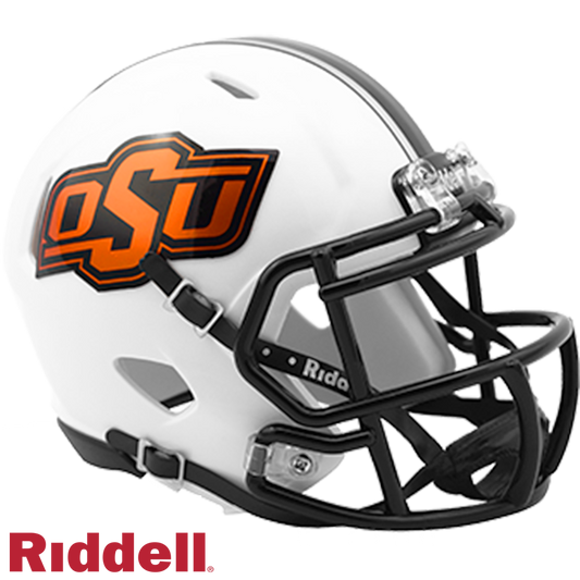 OKLAHOMA - State - "White" Speed - Mini FOOTBALL HELMET - #805321