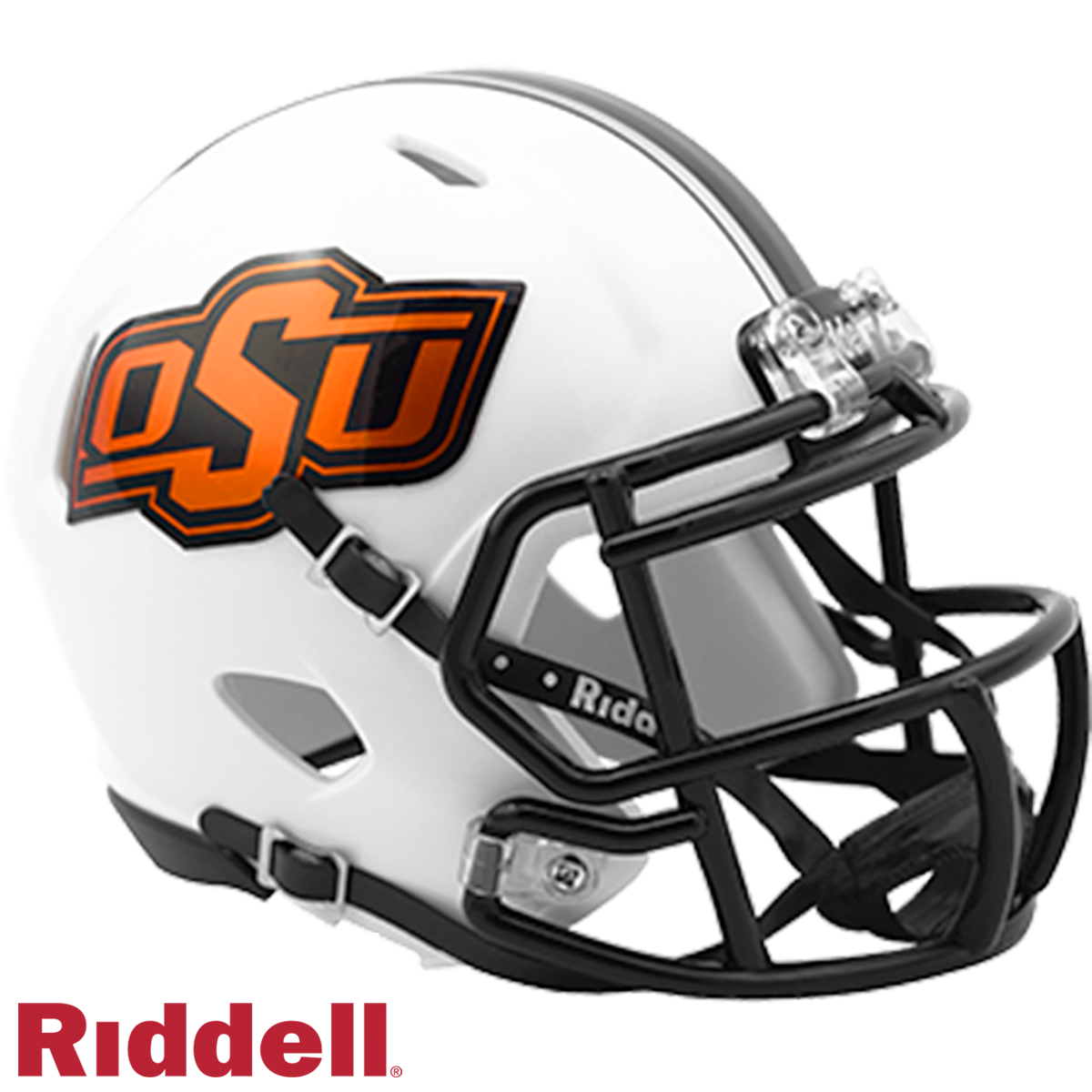 Oklahoma State Cowboys "White"  Mini Football Helmet
