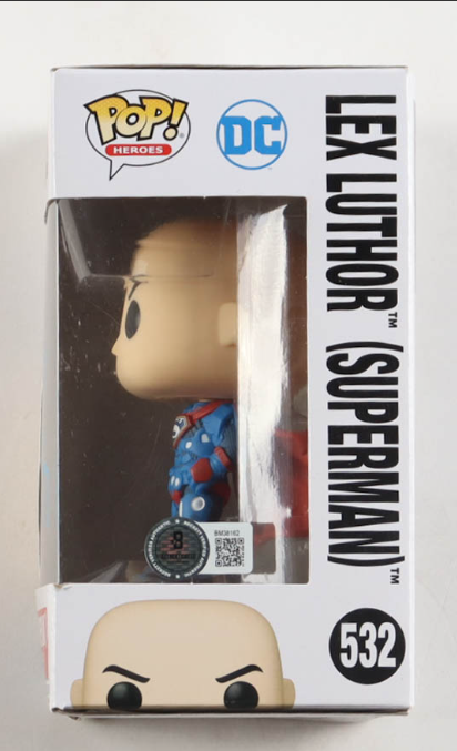 Jesse Eisenberg Signed "Superman" #532 Lex Luthor Funko Pop! - Beckett