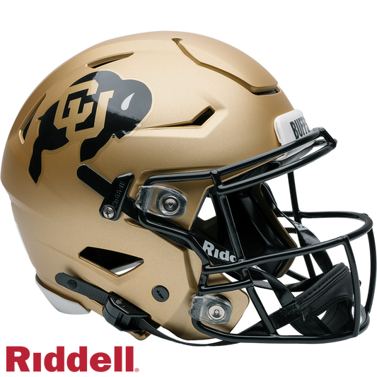 Colorado Buffaloes Gold Primary Speed F/S SpeedFlex Football Helmet