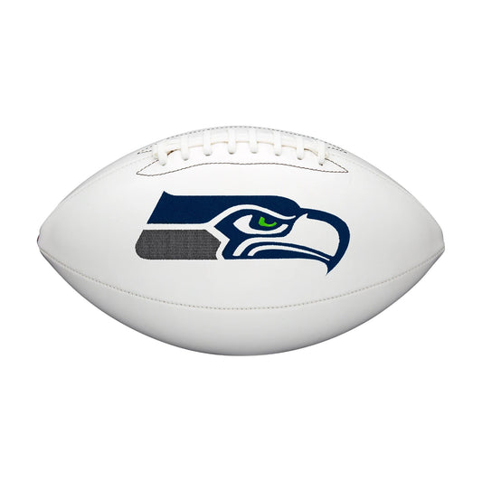 Seattle Seahawks Wilson Embroidered Logo Autograph Edition Football