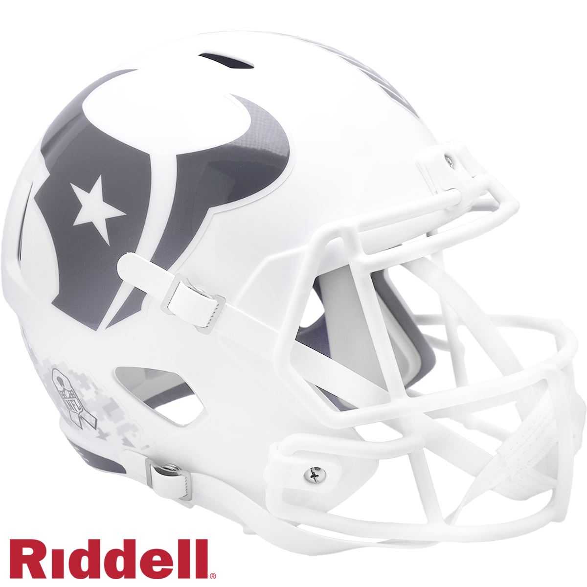 Houston Texans 2024 Salute to Service Riddell Speed Replica Football Helmet