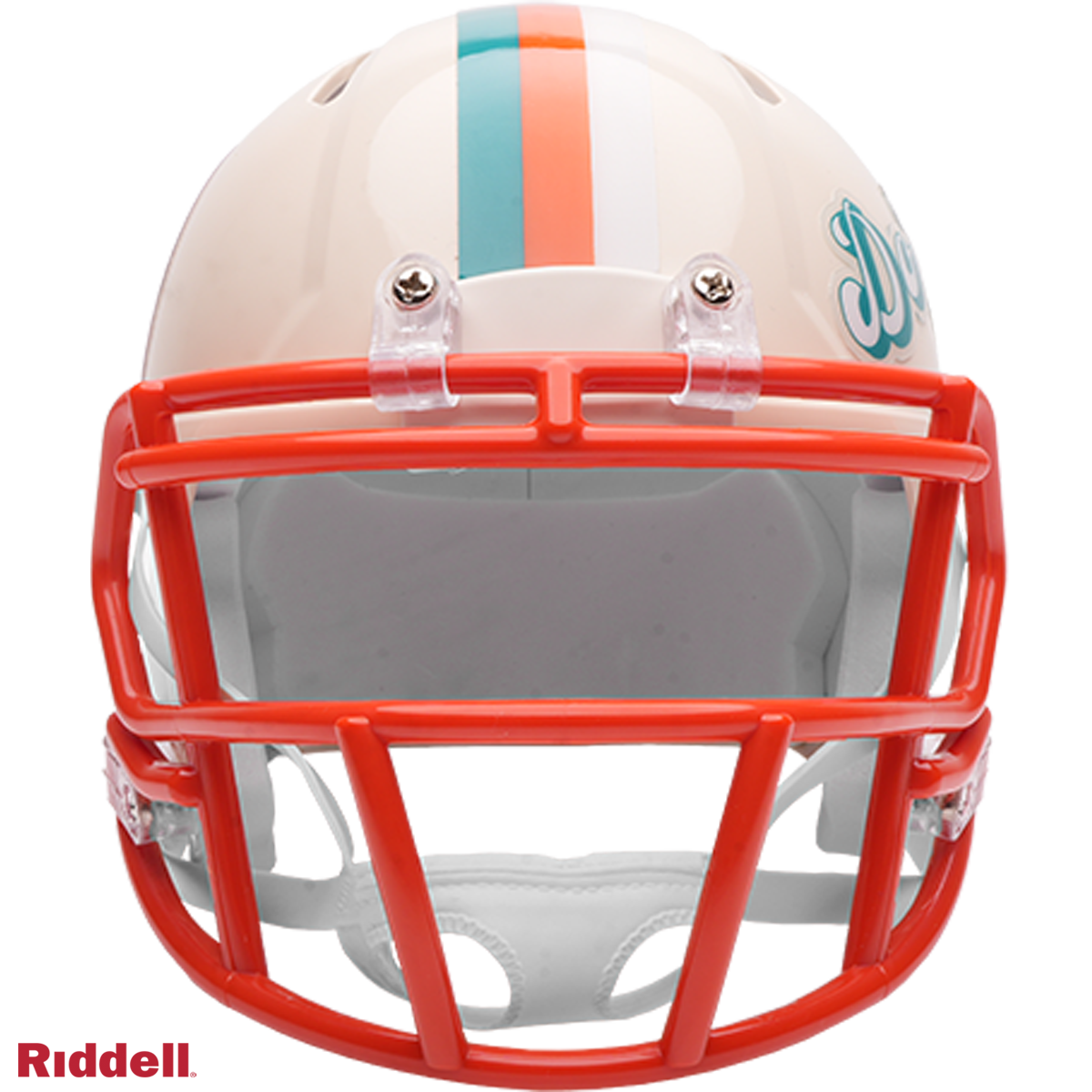 Dolphins Retro Mini Football Helmet #8060362