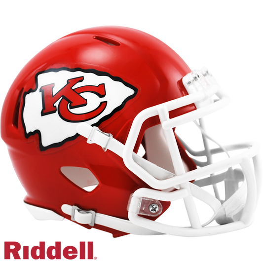 Chiefs-  Speed Mini Football Helmet