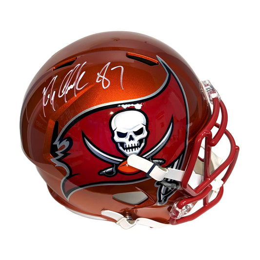 Rob Gronkowski Autographed Tampa Bay Bucs Flash Replica Full Size - PSA