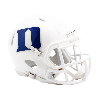 Duke Blue Devils White Mini Football Helmet
