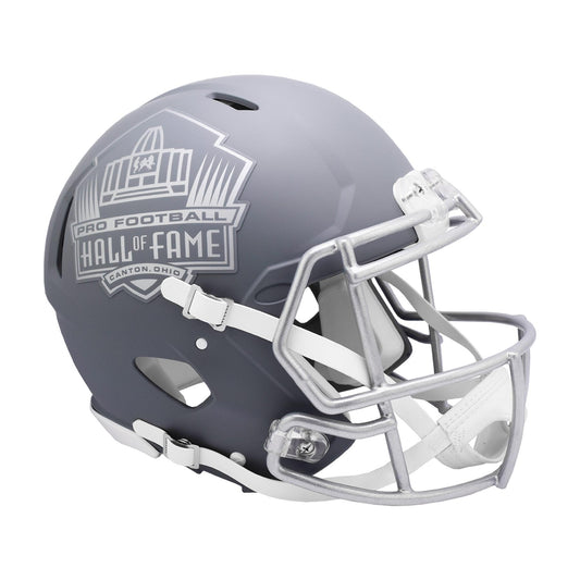 Hall of Fame SLATE Full Size Authentic Football Helmet