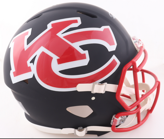 Patrick Mahomes II Signed Kansas City Chiefs AMP F/S Authentic Helmet - Beckett