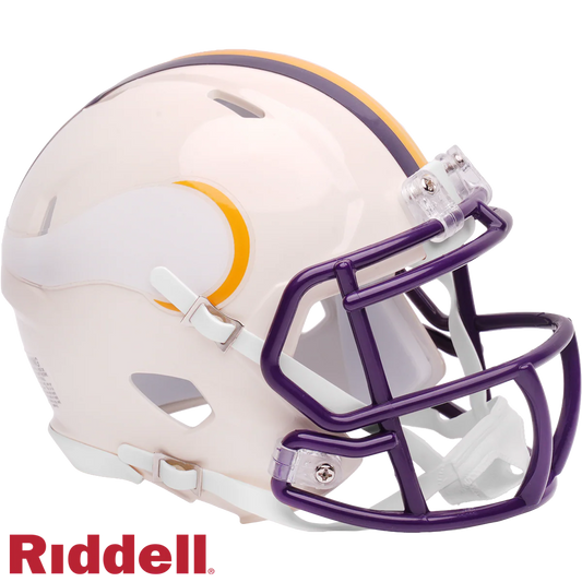 Minnesota Vikings Retro Speed Mini Football Helmet
