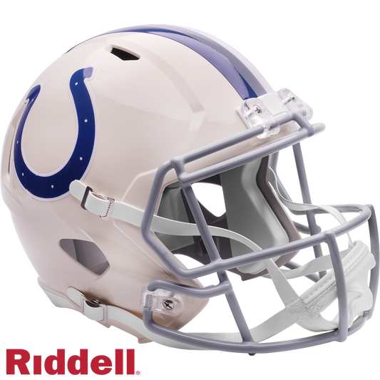 Indianapolis Colts Retro Speed F/S Replica Football Helmet