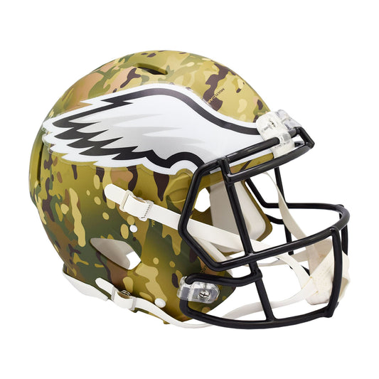 Philadelphia Eagles CAMO Full Size Authentic Football Helmet