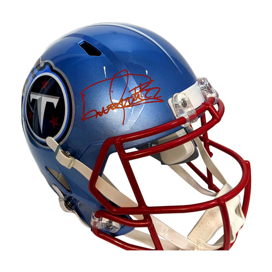 Derrick Henry Autographed Tennessee Titans Eclipse Black Full Size